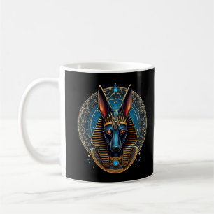 Taza De Café Mitología egipcia de Dios Anubis