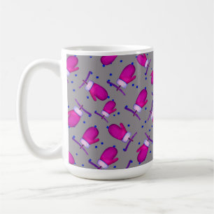 Taza De Café Mitones retro_gray