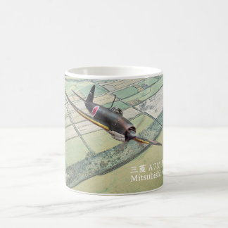 Taza De Café Mitsubishi A7M Reppū 烈風マグカップ