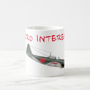 Taza De Café Mitsubishi Zero 7AM 'Zero Interés'