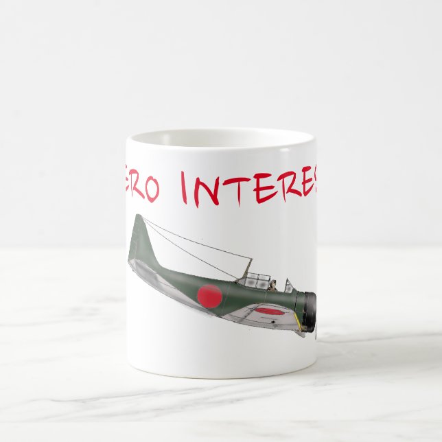 Taza De Café Mitsubishi Zero 7AM 'Zero Interés' (Centro)