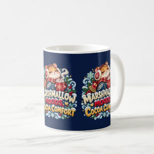 Taza De Café Mitten Magic Cocoa Clásico Lindo Zorro de Invierno
