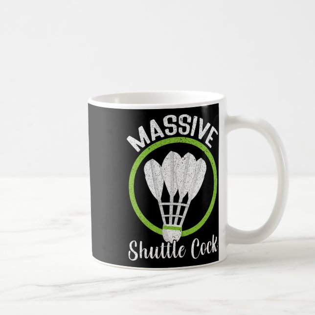 Taza De Café Mive Shuttle Funny Dminton (Derecha)