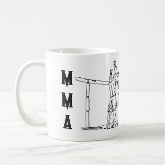 Taza De Café MMA: Mug de artes marciales mixtas por Art4Fighter