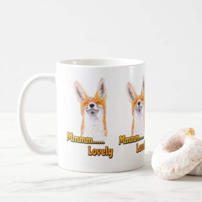 Taza De Café mmm Lovely (Con donut)