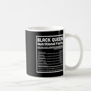 Taza De Café Mo de historia negra de la nutrición de la reina n