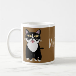 Taza De Café MoCATchino divertido mochacino gato