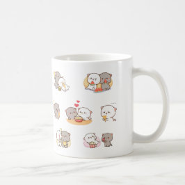 Taza De Café mochi peach cat