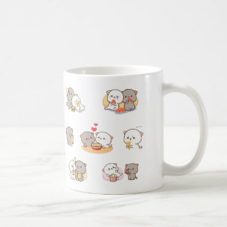Taza De Café mochi peach cat