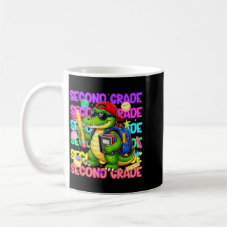 Taza De Café Mochila De Cocodrilo Para Hombres De Segundo Grado