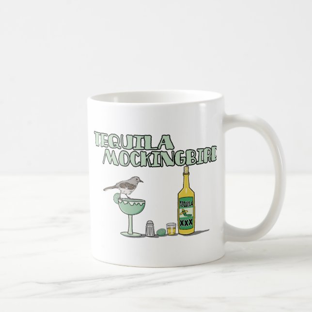 Taza De Café Mockingbird del Tequila (Derecha)