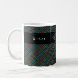 Taza De Café Moda de la caza de Diana Princesa Tartan Plaid