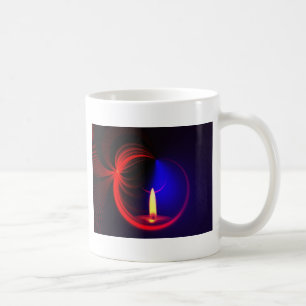 Taza De Café Moda de la imagen de la vela
