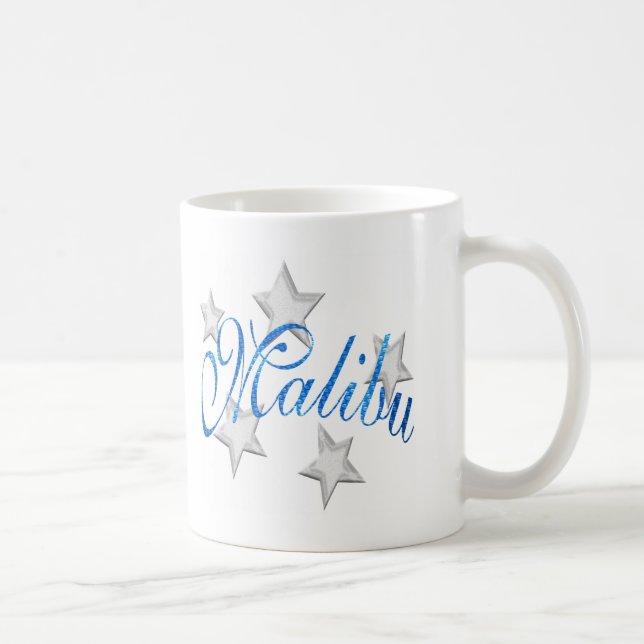 Taza De Café Moda de la playa de Malibu (Derecha)