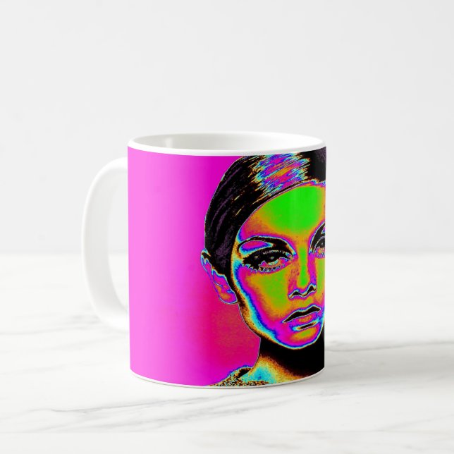 Taza De Café Moda del arte pop (Anverso izquierdo)