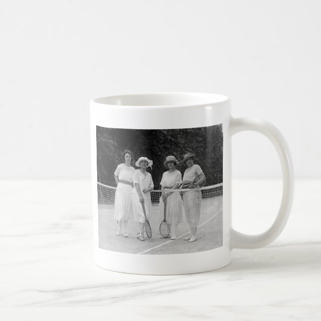 Taza De Café moda del tenis de los años 20 (Derecha)