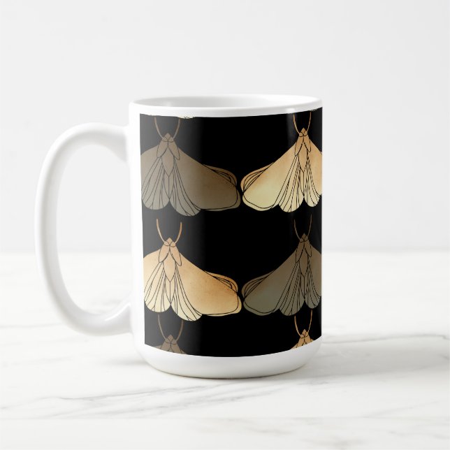 Taza De Café Moda en patrón oro (Izquierda)