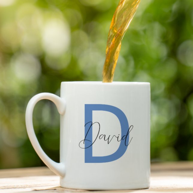 Taza De Café Moda inicial personalizada Nombre Cofee Mug (Subido por el creador)