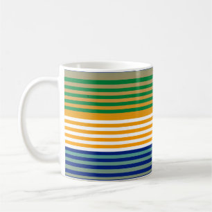 Taza De Café Moda moderna a rayas