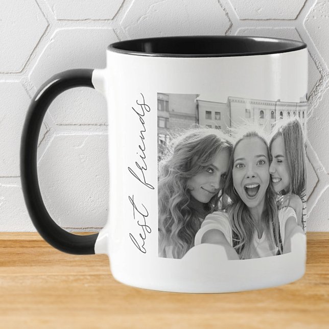 Taza De Café Moda moderna Los mejores amigos Besties Personaliz (Subido por el creador)