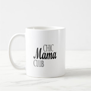 Taza De Café Moda Moms Club: Celebrando a la mamá moderna