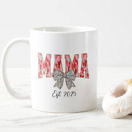 Taza De Café Moda Red and Pink Coquette Bow Mama