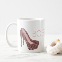 Moda Señora| Zapatos Rosa Purpurina Rosa