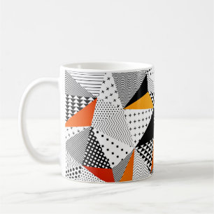 Taza De Café Moda triangular: Elegancia poligonal vintage.