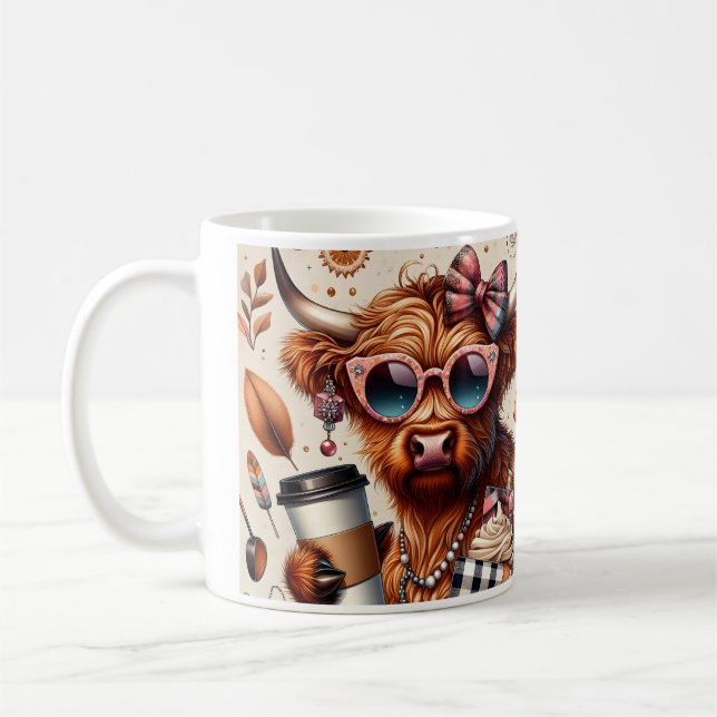 Taza De Café Moda Vaca de Terralta (Izquierda)