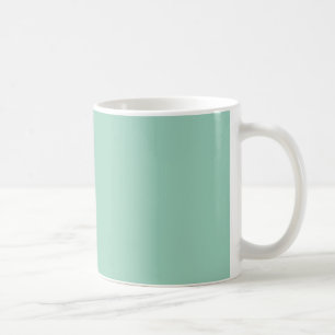 Taza De Café Moda verde de color marrón claro Tendencia de la e