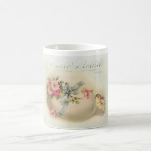 Taza De Café Moda y huevo de Semana Santa de Victoria