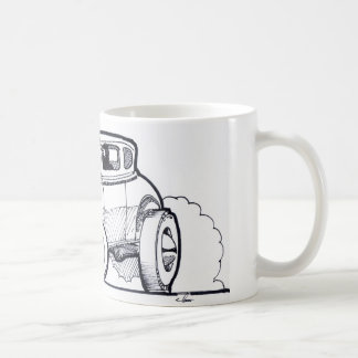 Taza De Café Modele un coche de carreras de Hemi