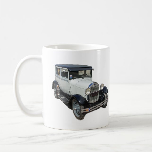 Taza De Café Modelo blanco A mugre (Izquierda)