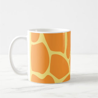 Taza De Café Modelo brillante del estampado de girafa del
