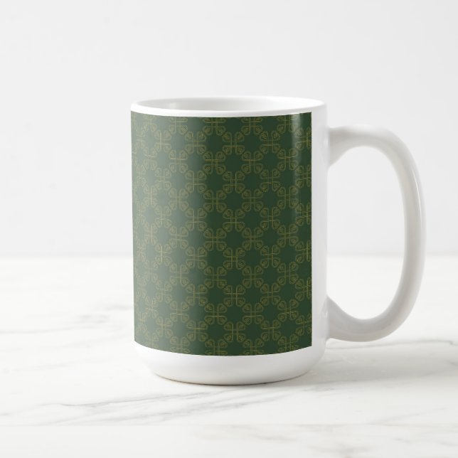 Taza De Café Modelo céltico del diseño (Derecha)