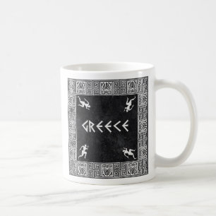 Taza De Café Modelo cuadrado griego