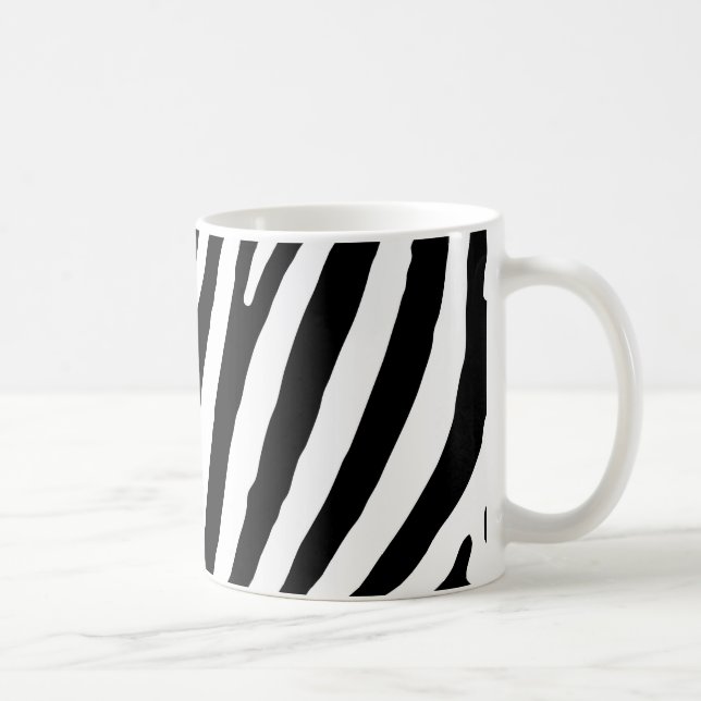 Taza De Café Modelo de la cebra (Derecha)