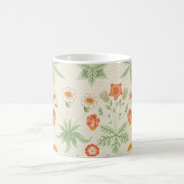 Taza De Café Modelo de la margarita de William Morris (Centro)