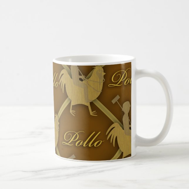 Taza De Café Modelo de lujo de Pollo (Derecha)