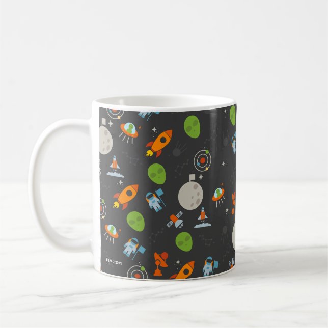Taza De Café Modelo del espacio (Izquierda)