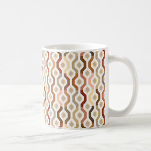Taza De Café Modelo geométrico del vínculo de la MOD de los
