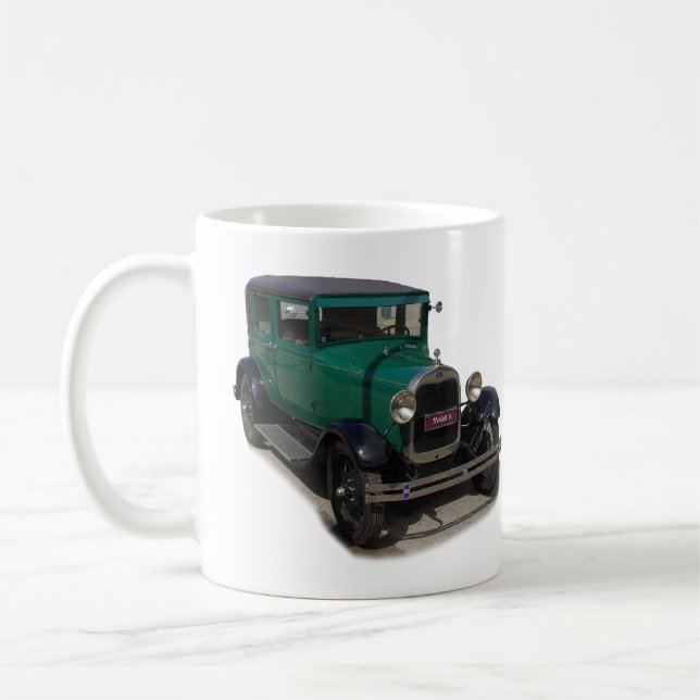 Taza De Café Modelo verde A mugre (Izquierda)