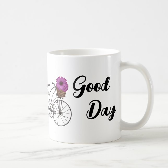 Taza De Café Modelo vintage Buen día (Derecha)
