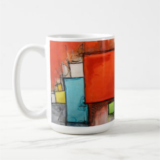 Taza De Café Modern Abstract Geometry