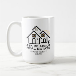 Taza De Café Modern Ask Me About Real Estate