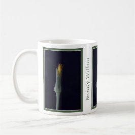 Taza De Café Modern Beauty Within Wildflower, Personalized 