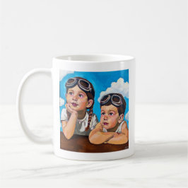 Taza De Café Modern Cherub Painting - Rembrandt Inspired Art