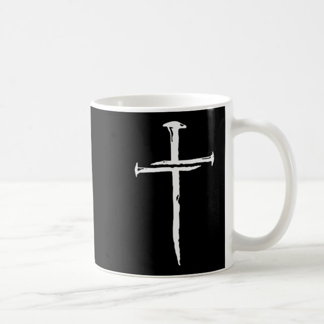 Taza De Café Modern Christian Faith Apparel Christian Minimalis (Derecha)