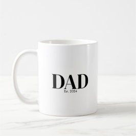 Taza De Café Modern Dad Established Mug