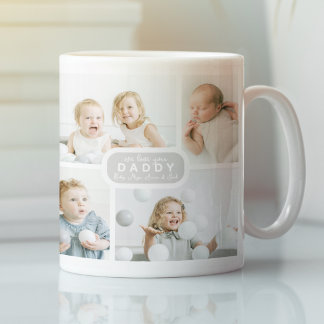 Taza De Café Modern Daddy 4 Photo Gray